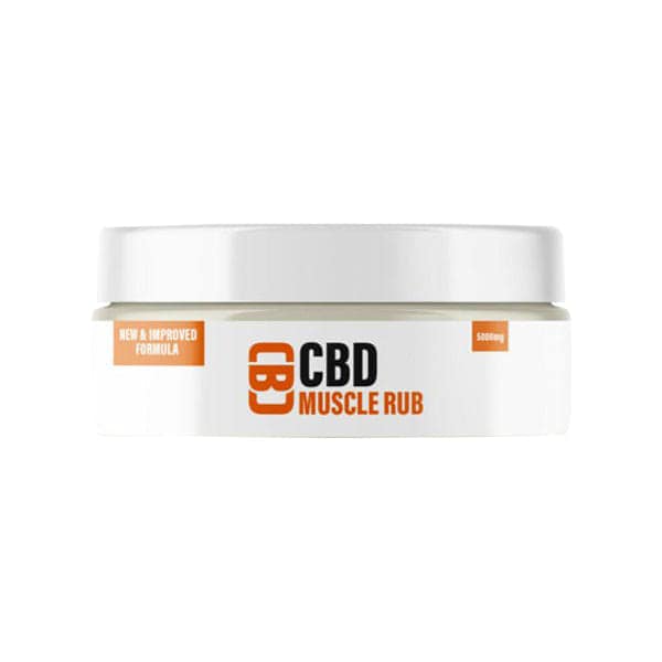CBD Asylum 5000mg CBD 100ml Muscle Rub Balm