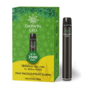 Darwin CBD Starter Kit – 1800mg – Kiwi Passionfruit Guava